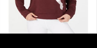 Puma Women's Logo Training Hoodie Purple Size Small