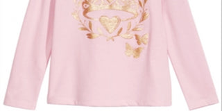 Epic Threads Toddler Girl's Butterfly Tiara Top Pink Size 4T