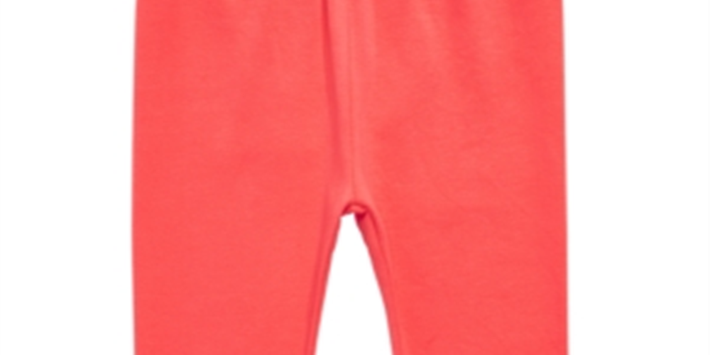 First Impressions Baby Girl's Bow Trim Leggings Orange Size 12 MOS