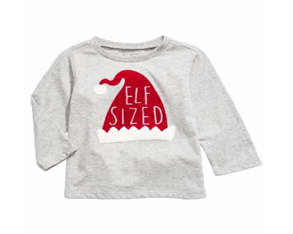 First Impressions Baby Boy's Elf T-Shirt Gray Size 24 MOS