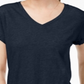 Style & Co Women's V Neck Pocket T-Shirt Blue Size Petite S