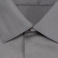 Van Heusen Men's Regular Fit Sateen Dress Shirt  Gray Size 17.5X34-35