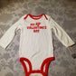 Carter's Baby Boy's & Girl's 1st Valentine's Day Bodysuit White Size 9 MOS
