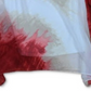 JM Collection Women's Crochet-Trim Printed Poncho To red star grt combo Size  L