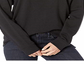 Levi's Women's Long-Sleeve Graphic Crewneck Fleece Black Size XL