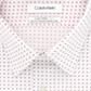 Calvin Klein Men's Stretch Print Dress Shirt Crimson Red Size 16X34-35