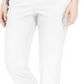 JM Collection Women's Studded Pull-on Pants White Size Petite XS