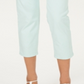 Charter Club Women's  Petite Tummy-Control Bristol Capri Jeans  Aqua Mist Size 6 P