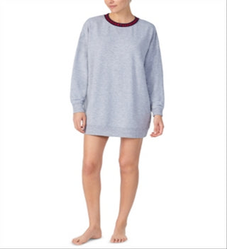 DKNY Women's 1989 Logo Sleep Shirt Gray Size M