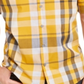 Alfani Men's Printed Shirt  -Treasure Gold Yellow Size Medium