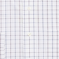 Brooks Brothers Men's Regent Slim Fit Non Iron Check Supima Dress Shirt White Size M
