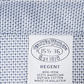 Brooks Brothers Men's Regent Slim-Fit Non-Iron Supima Dobby Dress Shirt Lt Blue Size 15X34