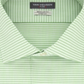 Van Heusen Men's Classic/Regular Fit Stretch Flex Print Dress Shirt  Green Size 15X32-33