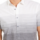Inc International Concepts Men's Ombre Shirt - White/Black Size M