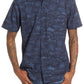Hurley Men's Gone Fishin' Shirt - Obsidian Blue Size L