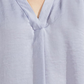 Vince Camuto Women's Sleeveless V Neck Rumple Blouse Blouse -Purple Size Small