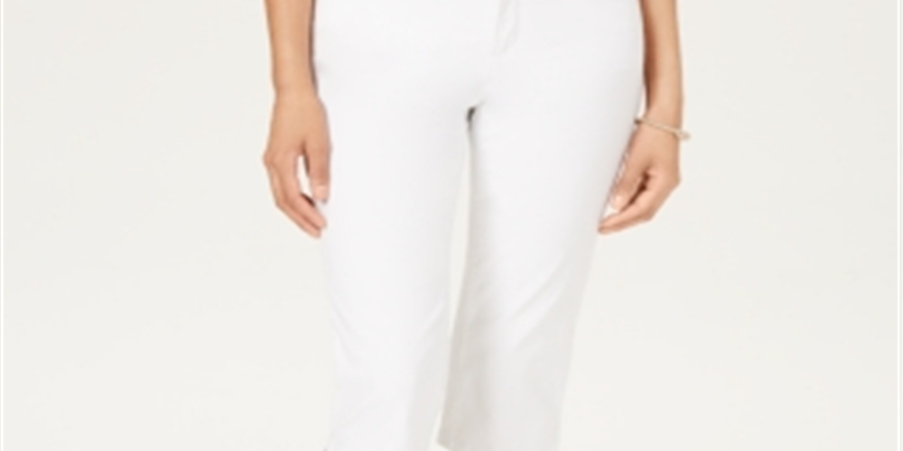 Charter Club Women's Capri Pants White Size 14
