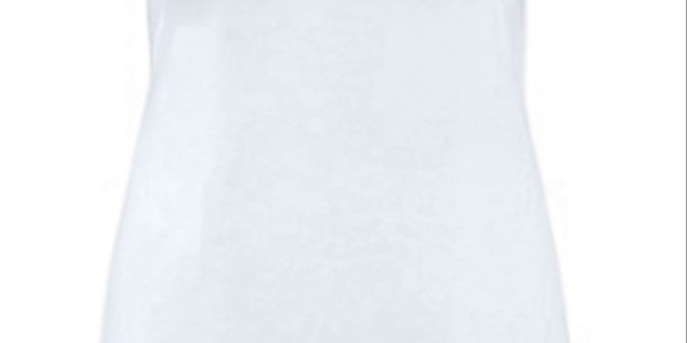 Karen Scott Women's Keyhole Scoop Neck Tank White Size X-Small