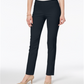 Charter Club Women's Chelsea Petite Tummy-Control Ankle Pants Blue Size 14 P