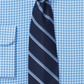 Polo Ralph Lauren Men's Gingham Cotton Dress Shirt Blue Size 17.5X32-33