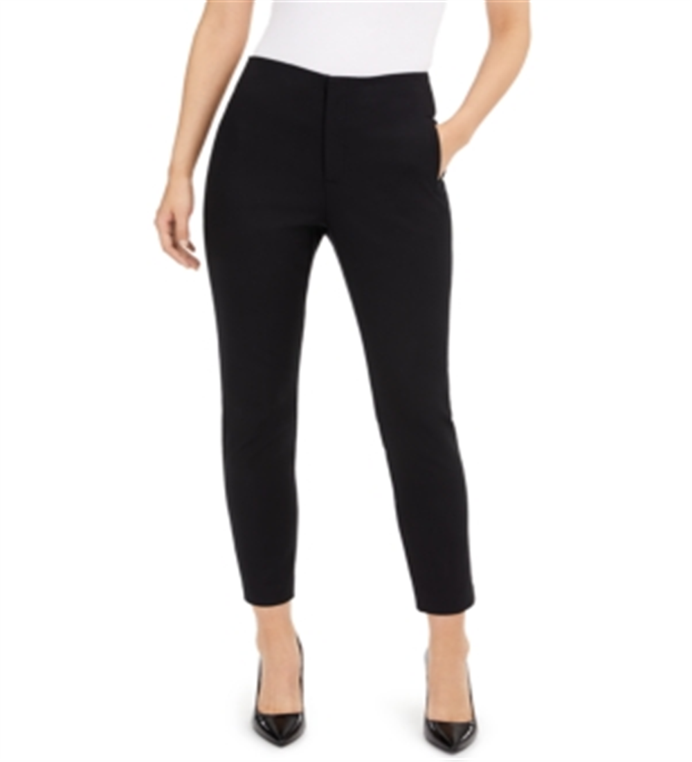Inc International Concepts Women's Petite Cigarette Pants Black Size Petite 4