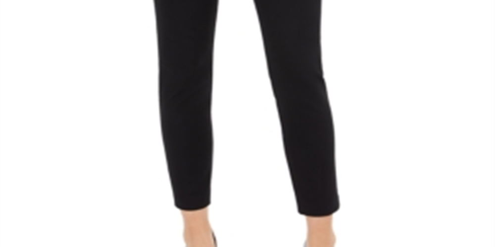 Inc International Concepts Women's Petite Cigarette Pants Black Size Petite 4