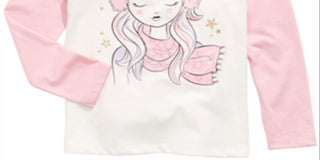 Epic Threads Little Girl's Winter Weather T-Shirt White Size 6