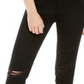 Celebrity Pink Women's Curvy Mid Rise Skinny Jeans Black Size 5/27