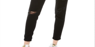 Celebrity Pink Women's Curvy Mid Rise Skinny Jeans Black Size 5/27