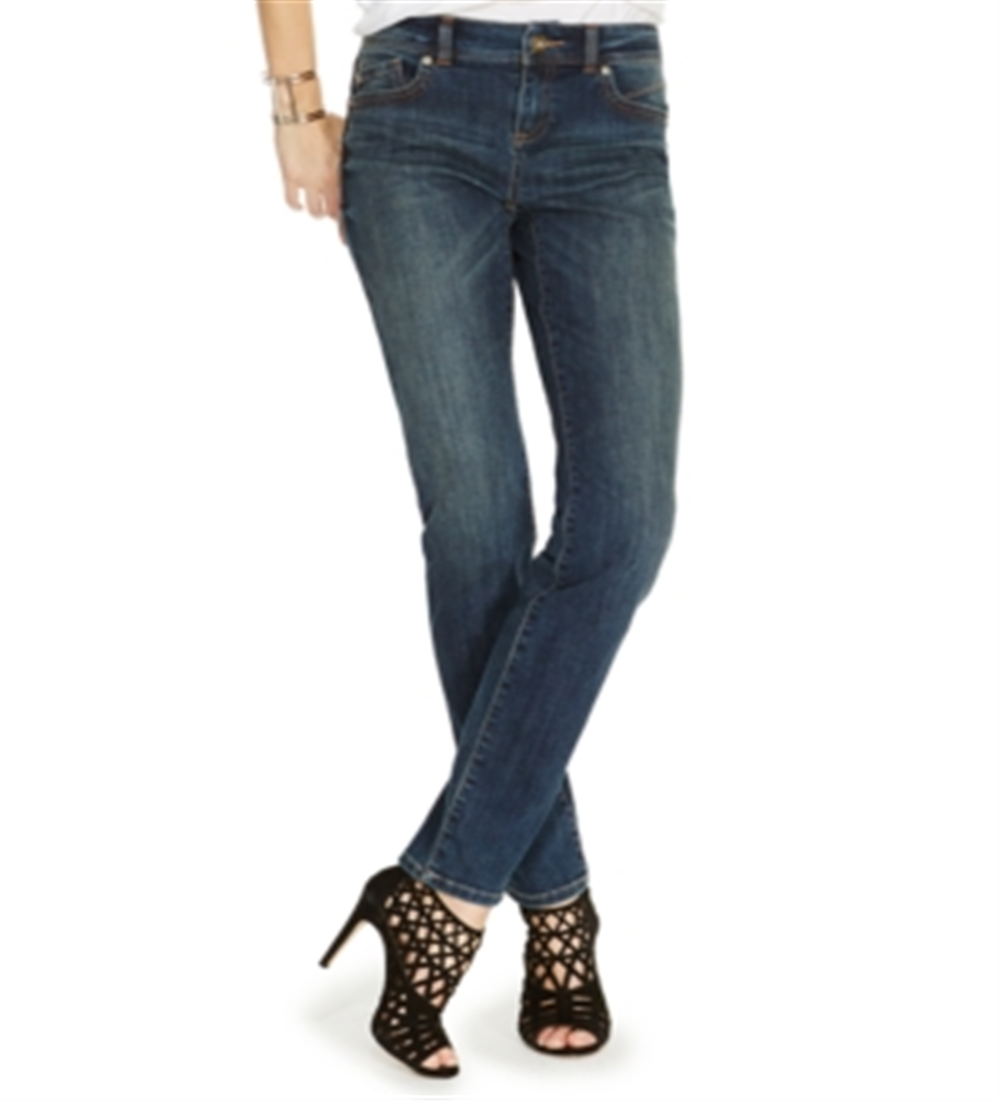 Inc International Concepts Women's Essentials Skinny Jeans - Chorus Wash Blue Size 18