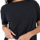 Free People Women's Knit Solid Pullover Top  Pink Size Large