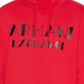 AX Armani Exchange Men's Marquee Logo Hoodie Red Size XX-Large