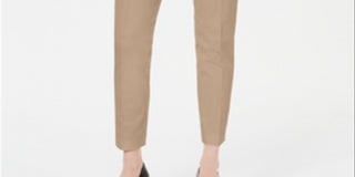 Alfani Women's Petite Bi-Stretch Hollywood Skinny Pants Brown Size 10 P