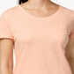 Style & Co Women's  Cotton Crew-Neck T-Shirt Orange Size XL