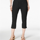Style & Co Women's Pull on Capri Pants Black Size Petite S