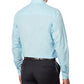 Kenneth Cole Men's Slim Slim Fit Spread Collar Dress Shirt Blue Size M