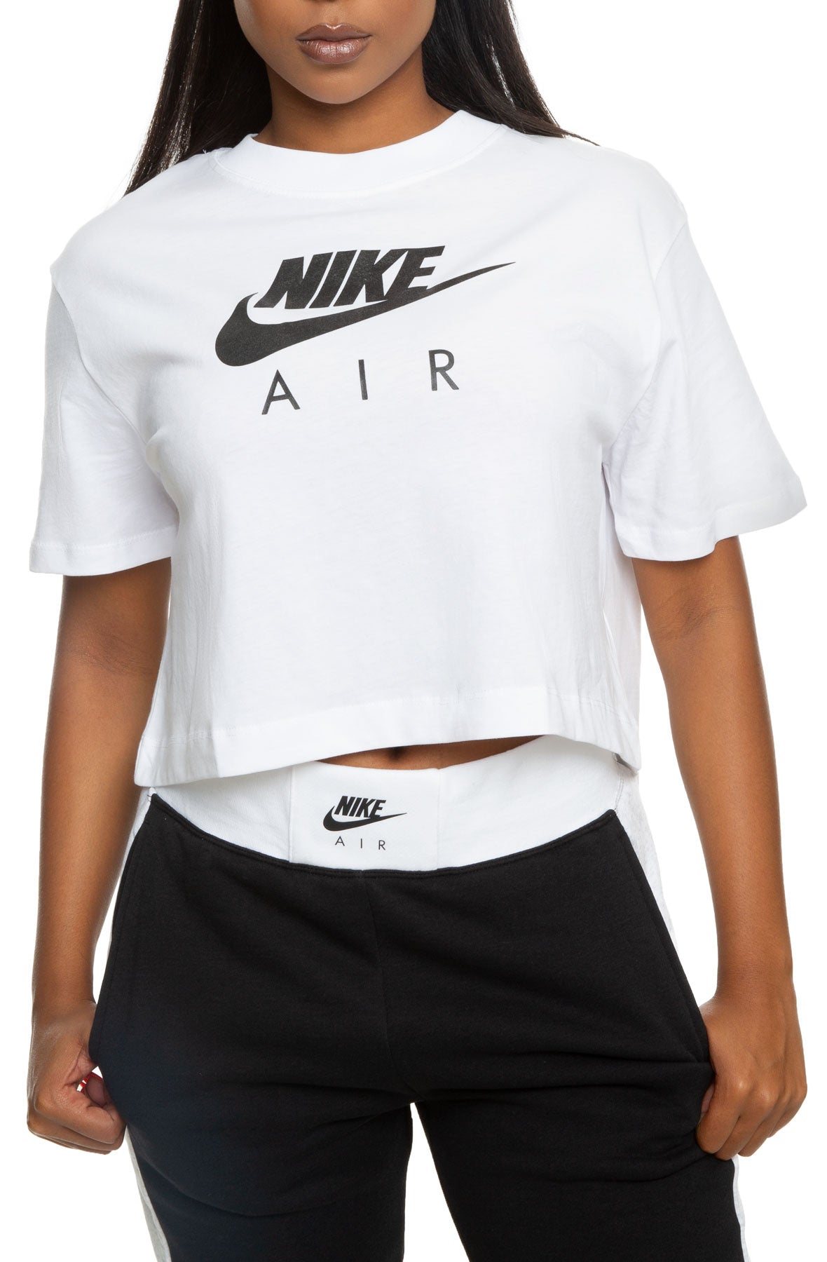 Nike Women's Running Fitness T-Shirt White Size Medium