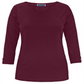 Karen Scott Women's Cotton Cutout Boatneck T-Shirt Red Size X-Large