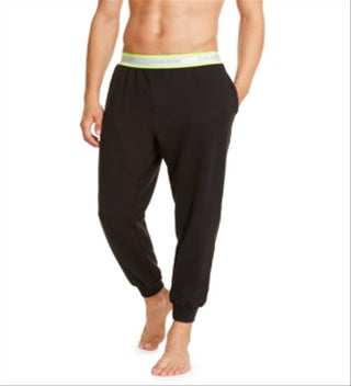 Calvin Klein Men's Neon Tape Joggers Black Size X-Large