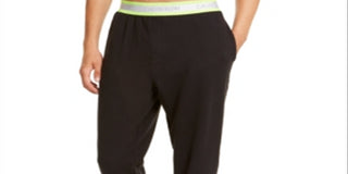 Calvin Klein Men's Neon Tape Joggers Black Size X-Large
