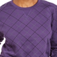 Karen Scott Women's Printed Sweatshirt Purple Size Petite Small