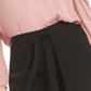 Bar III Women's Puff Sleeve V Neck Top Pink Size XXS