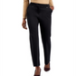 Alfani Women's Solid Casual Trouser Pants Black Size 8