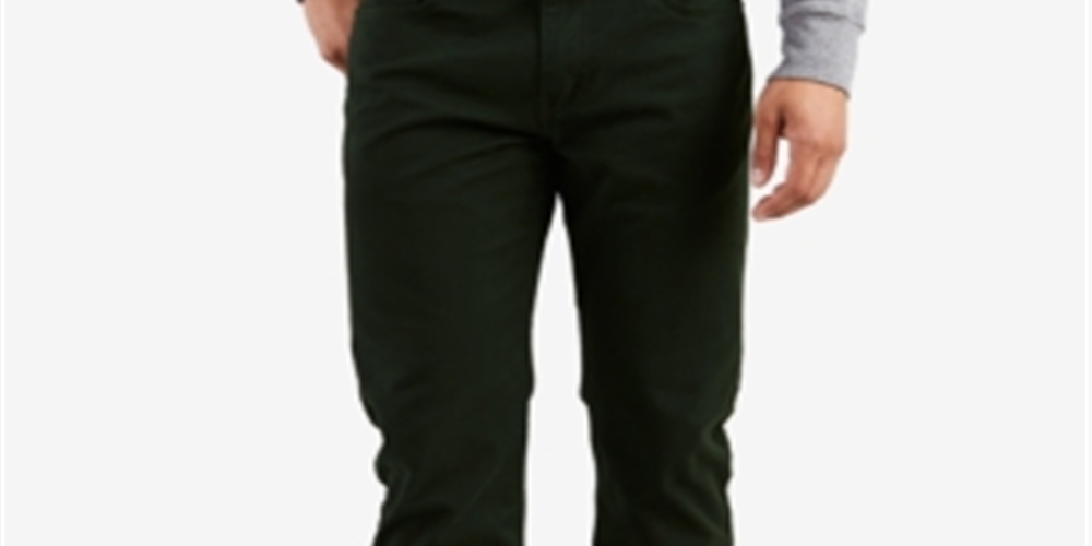 Levi's Men's 502 Taper Soft Twill Jeans Green Size 31X30