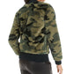 Bar III Women's Camouflage Bomber Jacket Green Size Medium