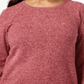 Karen Scott Women's Cotton Marled Curved Hem Top Red Size XX-Large