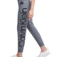 Calvin Klein Women's Performance Logo Joggers Blue Size L