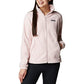 Columbia Women's Plus Benton Springs Fleece Jacket Pink Size 2XL