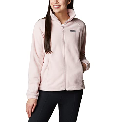 Columbia Women's Plus Benton Springs Fleece Jacket Pink Size 2XL