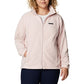 Columbia Women's Plus Benton Springs Fleece Jacket Pink Size 2XL